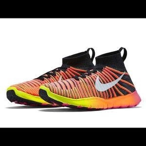 Nike Free Train Force Flyknit Neon Multicolor